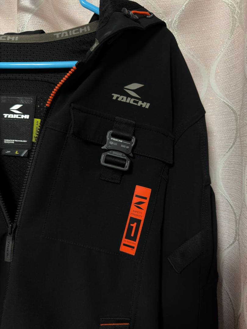 RSタイチ クイックドライパーカー　Lサイズ　ブラック