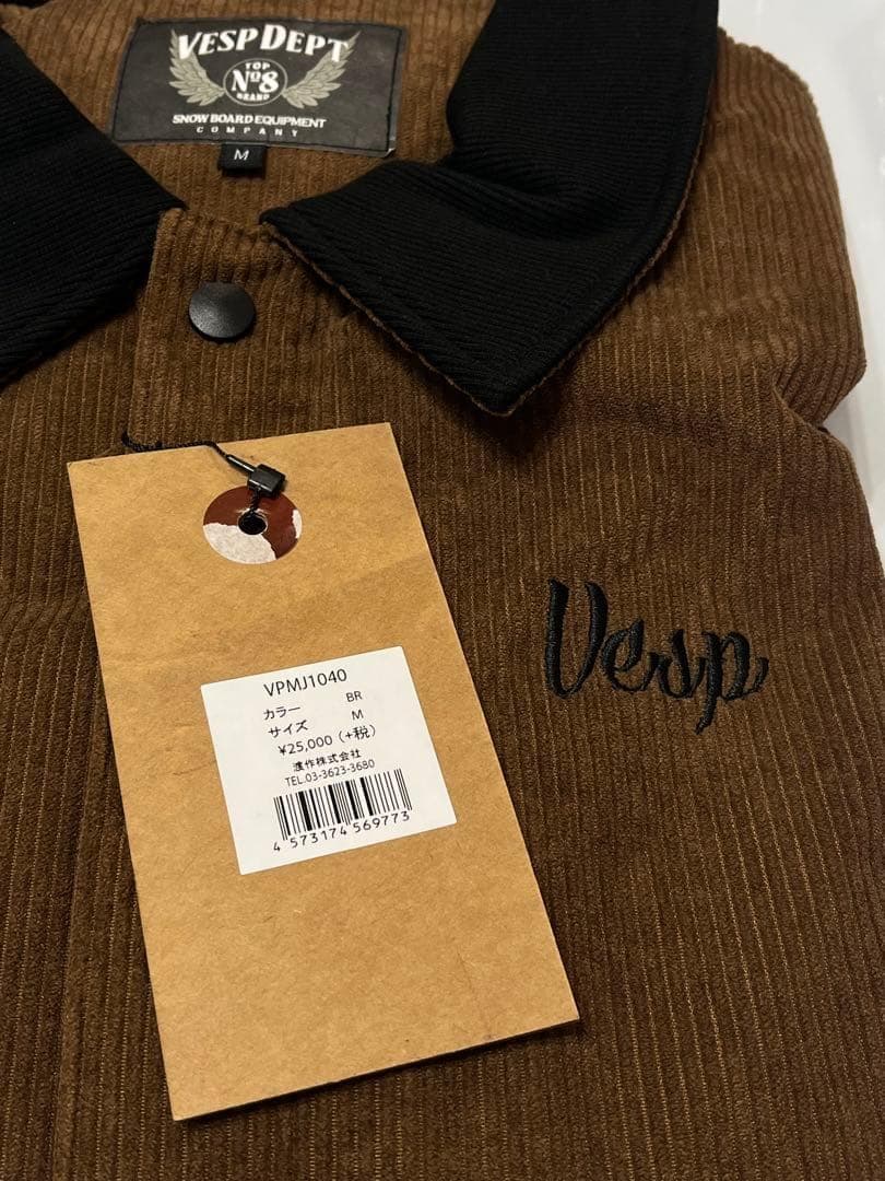 VESP ベスプ コーデュロイ ジャケット Mサイズ スノーボード スキー