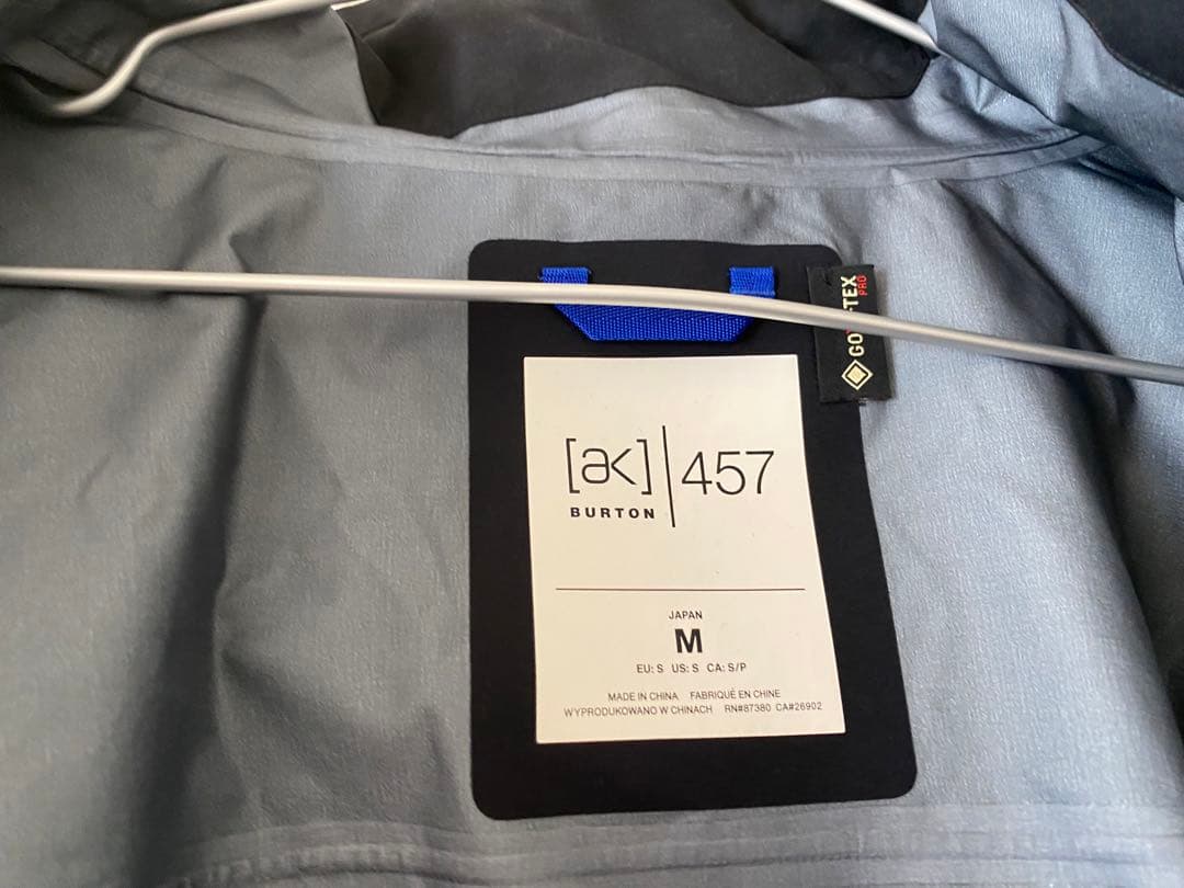 新品　廃盤　レア　BURTON AK 457 バートン ガイドジャケット　M