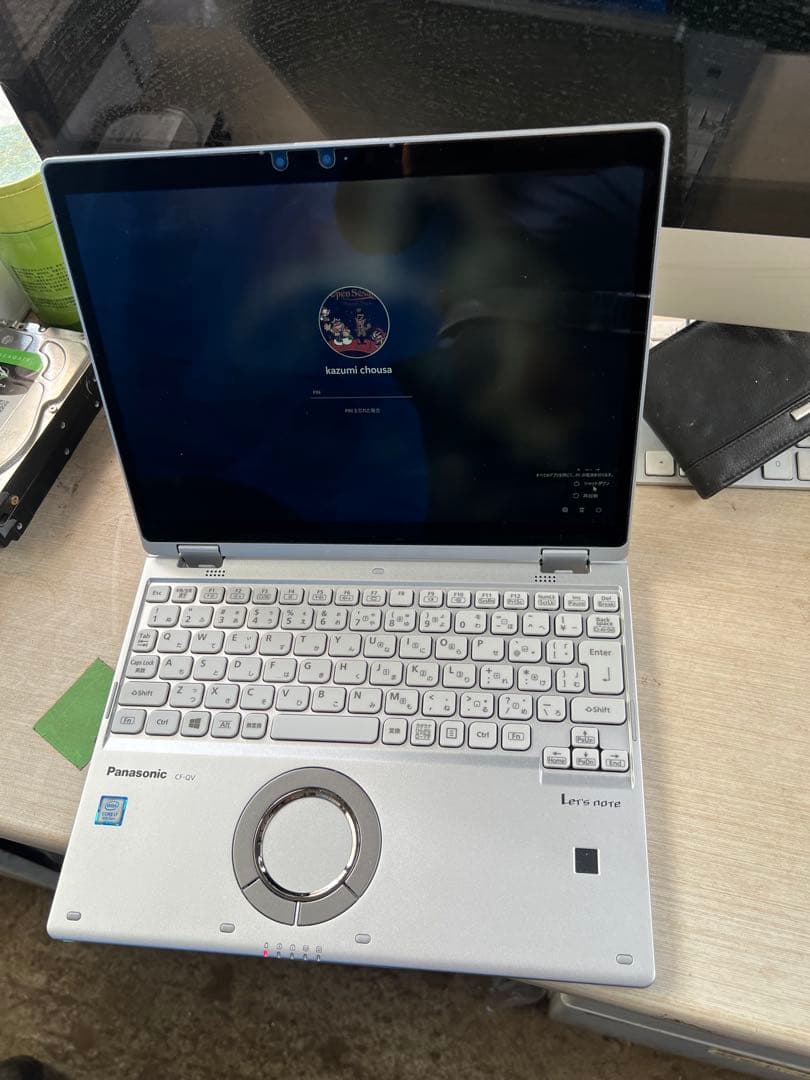 Panasonic CF-QV8GDGQR シルバー ノートPC 本体