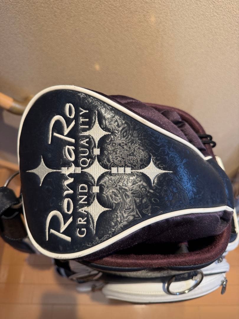 ロマロ　キャディバッグ　アイアンカバー付