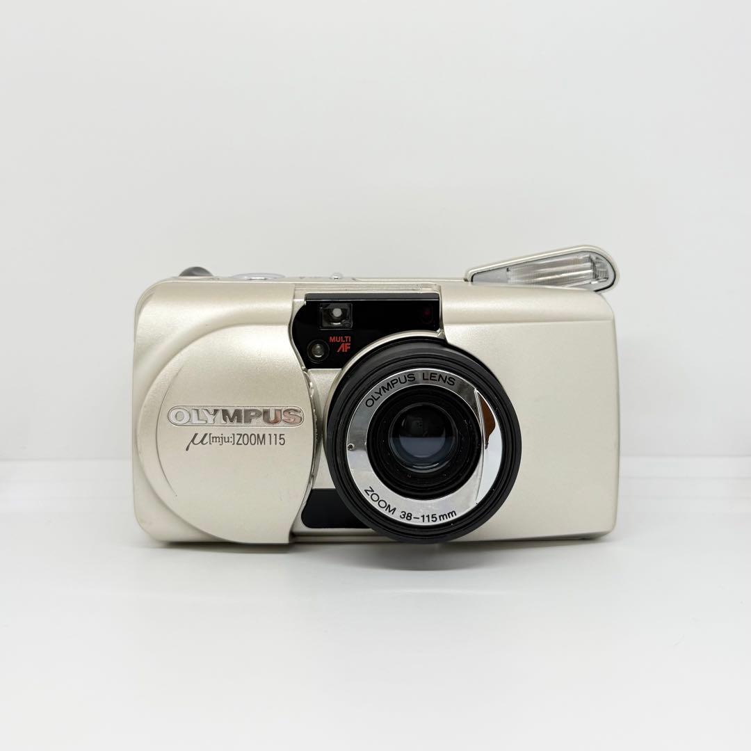 【完動品】OLYMPUS μ zoom 115 フィルムカメラ 動作確認済み