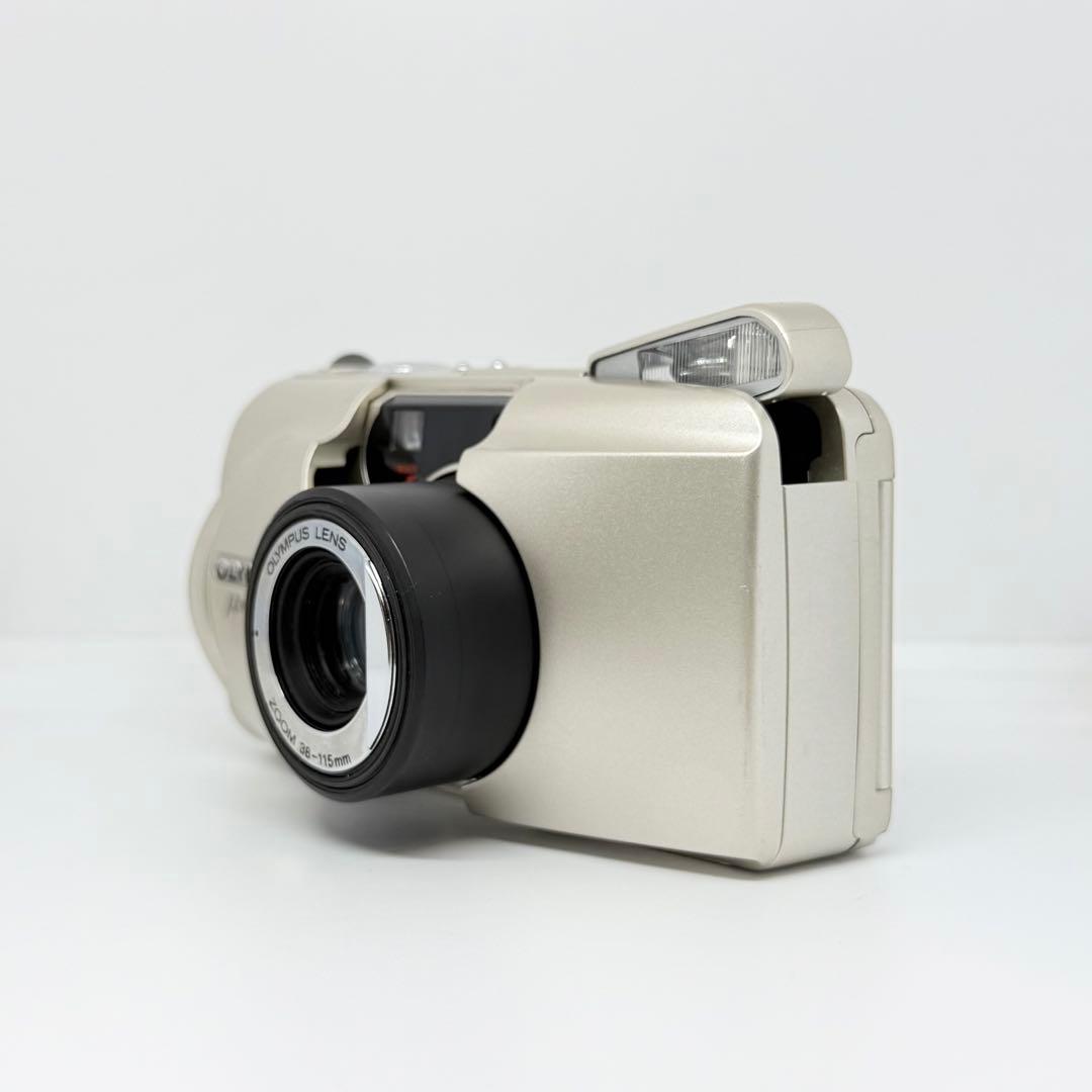 【完動品】OLYMPUS μ zoom 115 フィルムカメラ 動作確認済み