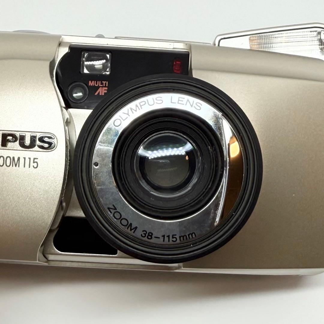 【完動品】OLYMPUS μ zoom 115 フィルムカメラ 動作確認済み