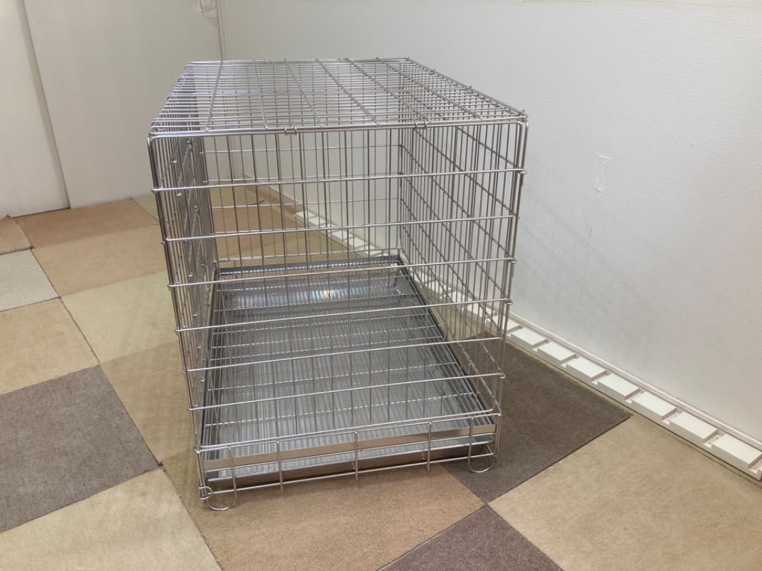 【犬用ケージ】ＰＲＯステンレスケージ　ＬＬ－ＬＳＤ　長面扉