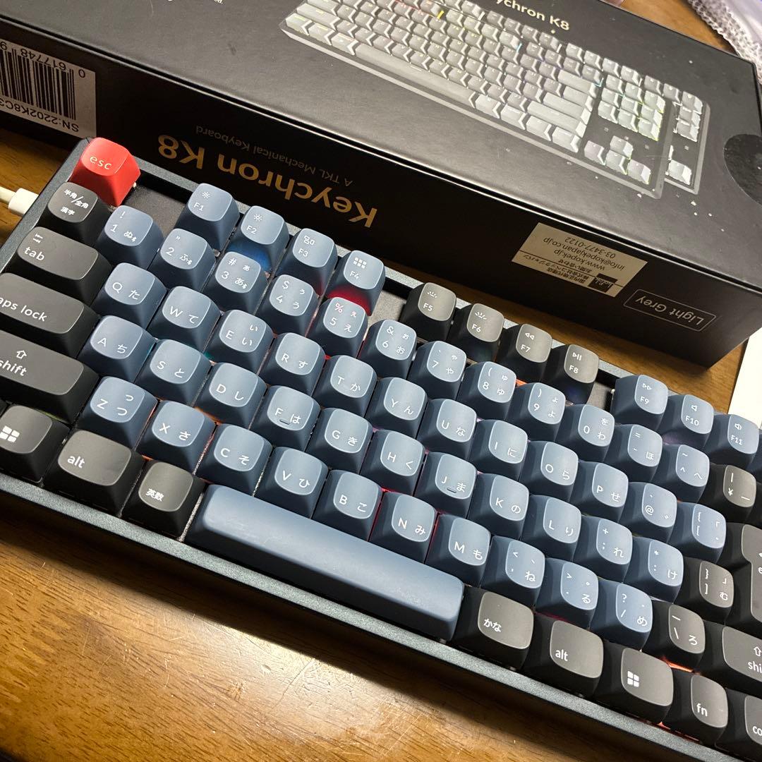 Keychron K8 メカニカルキーボード JIS