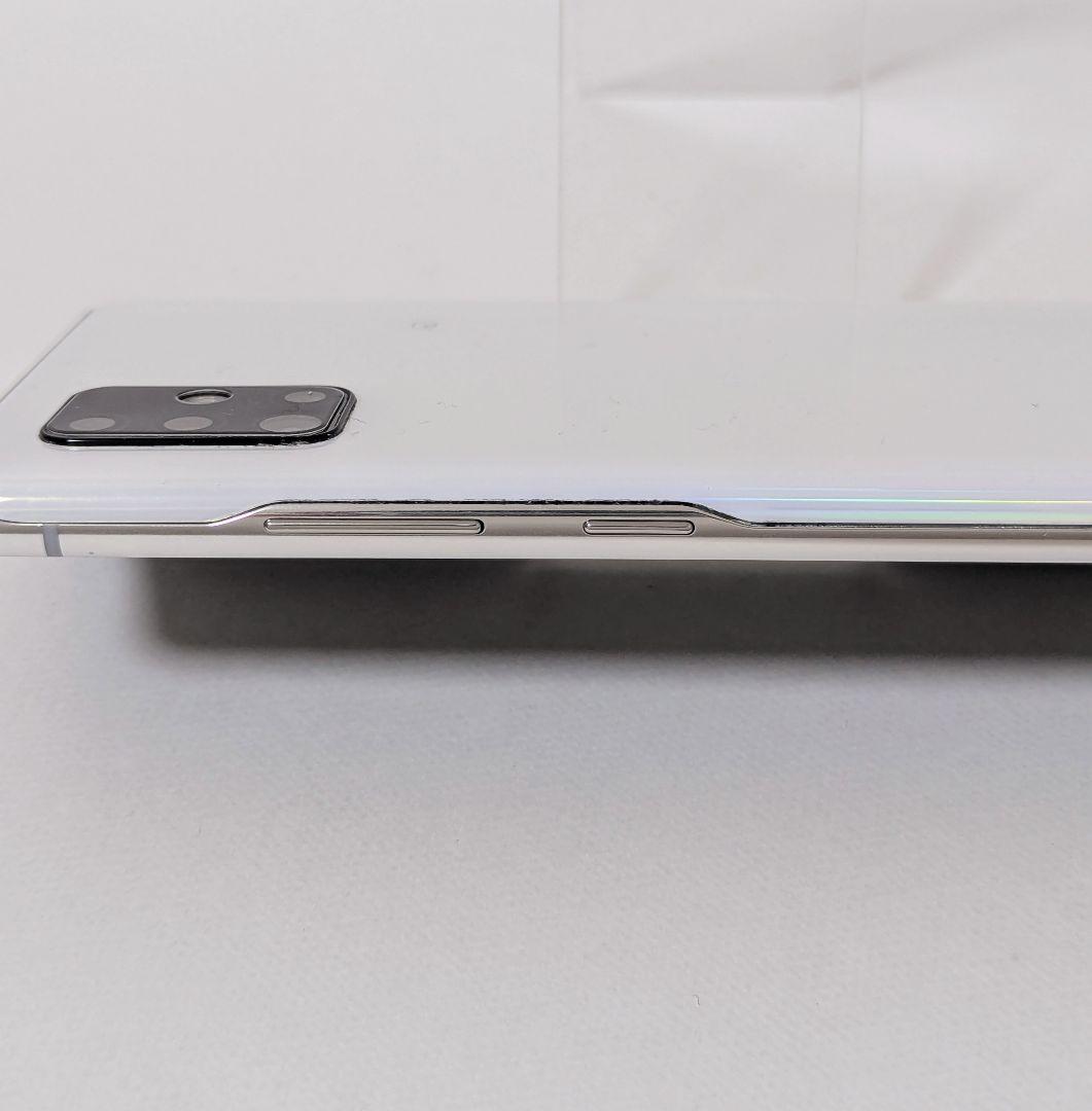 SAMSUNG Galaxy A51 5G SCG07 ホワイト ジャンク