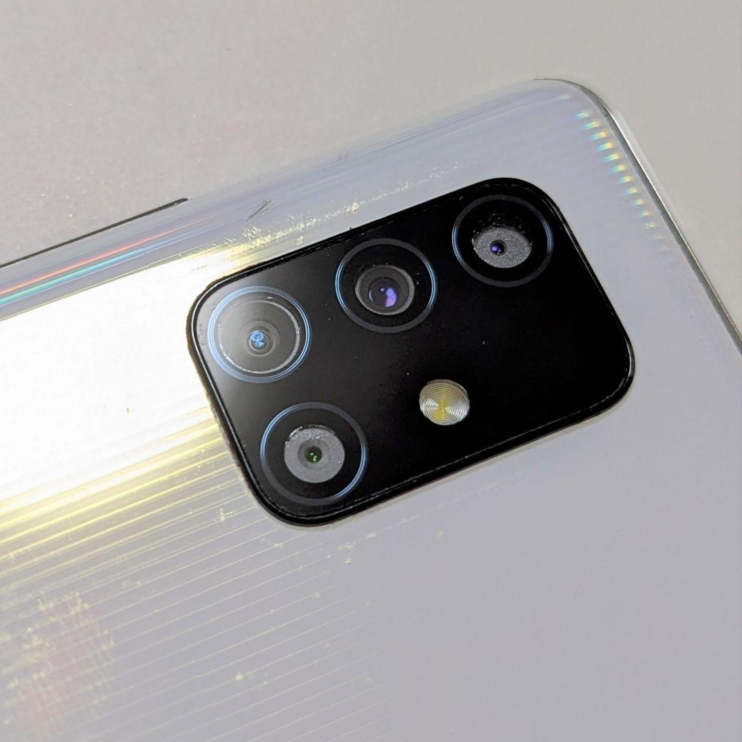 SAMSUNG Galaxy A51 5G SCG07 ホワイト ジャンク