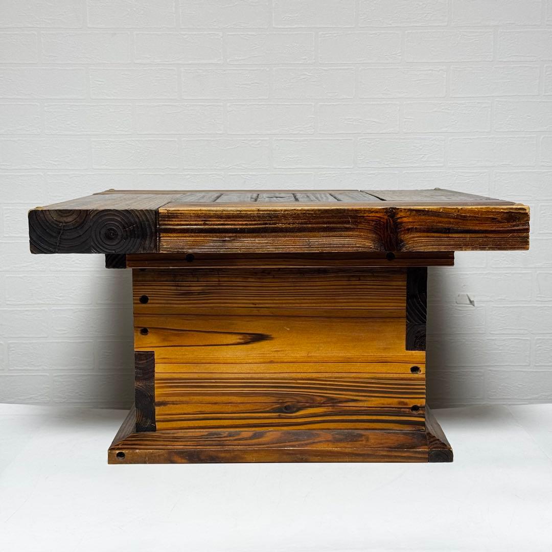 囲炉裏 テーブル 座卓 民芸家具 昭和レトロ 火鉢 炉端 センターテーブル