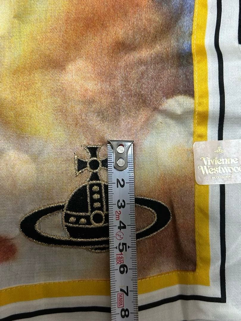 未使用　Vivienne Westwood 激レア　天使柄　大判ハンカチ　オーヴ