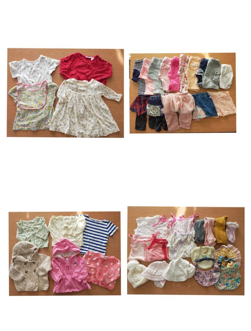 【MaUです】まとめ売り 60〜70、80、90サイズ3セット