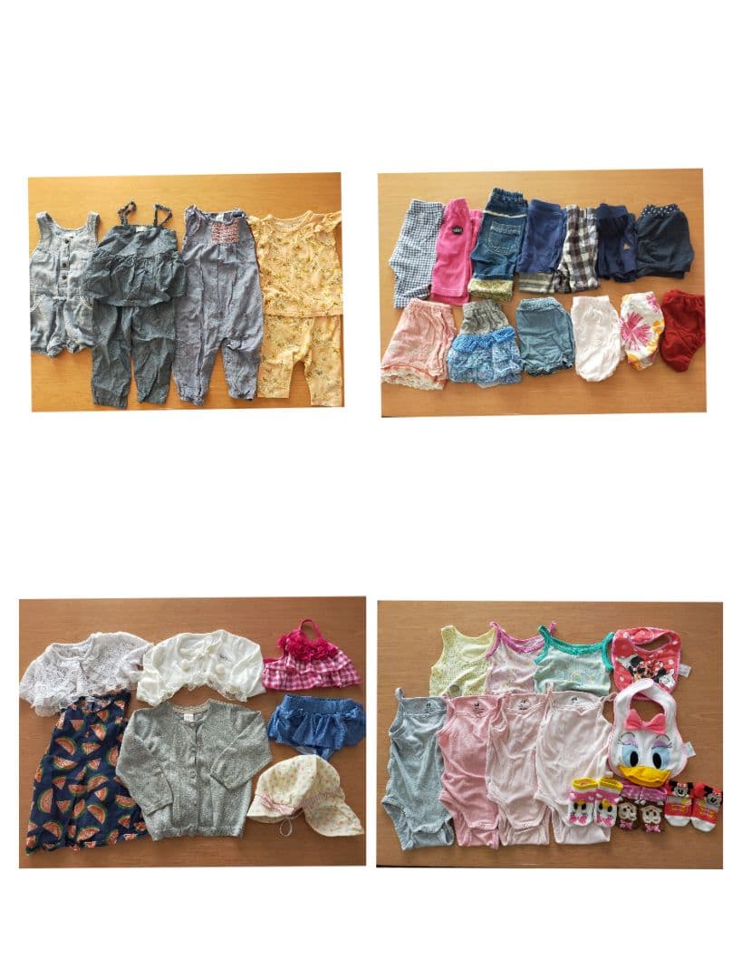 【MaUです】まとめ売り 60〜70、80、90サイズ3セット