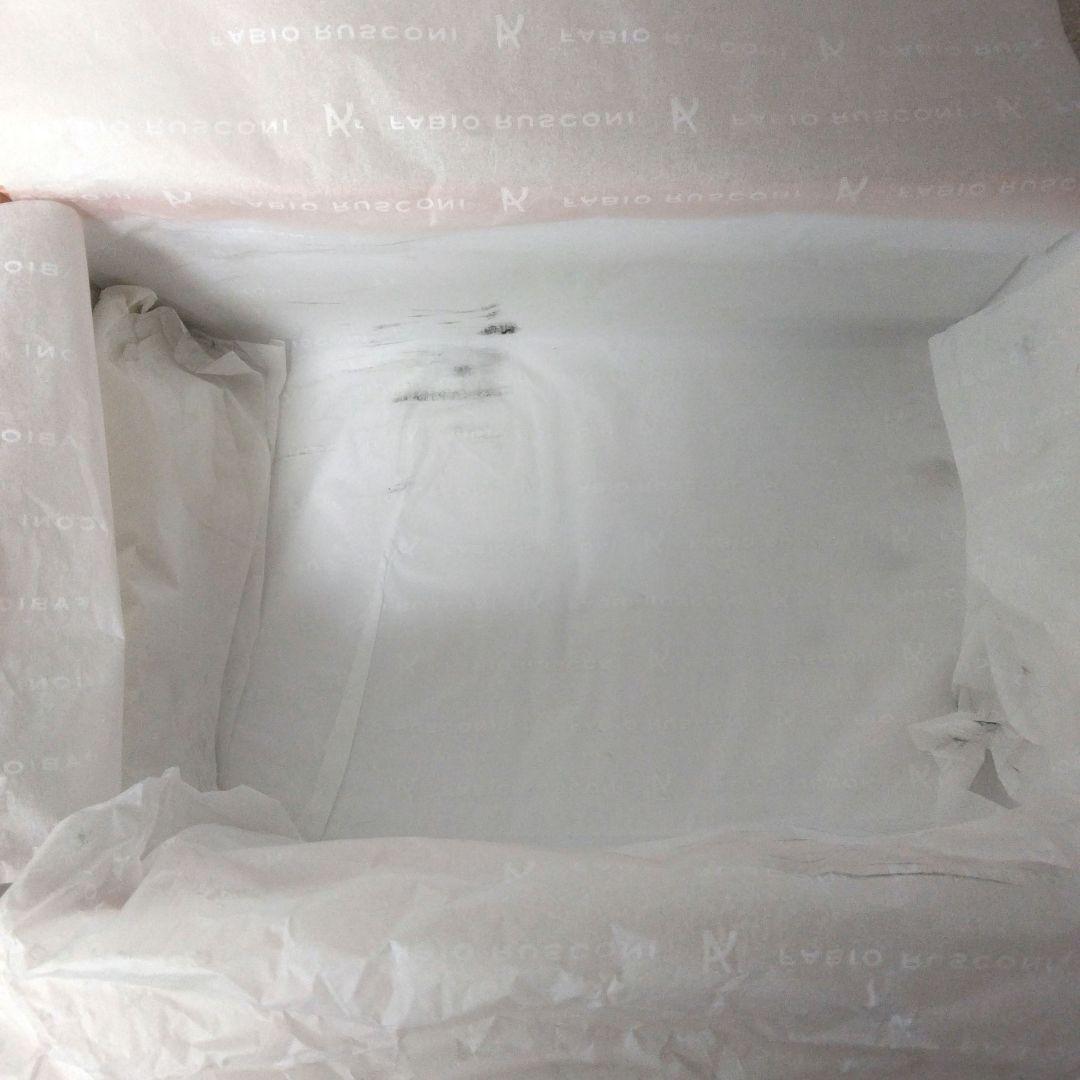 【 FABIO RUSCONI】タッセルローファー/ブラック 24.5 未使用