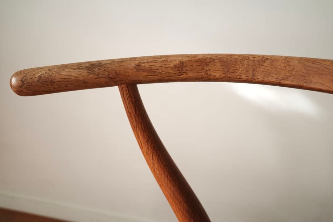 極美品【ヴィンテージ yチェア】オーク ペーパーコード新品