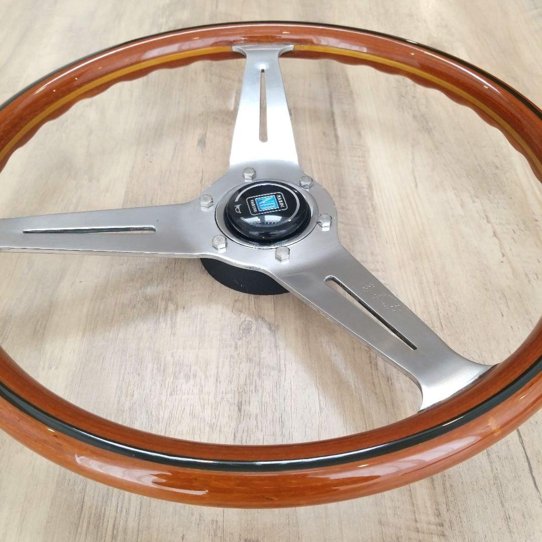 NARDI★ナルディクラシックウッドポリッシュ/ヴィンテージ【当時物】37Φ