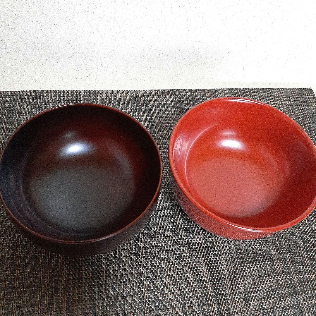 漆器　浄法寺塗　浄法寺漆器　御山御器　お椀　汁椀　2客　岩舘正二