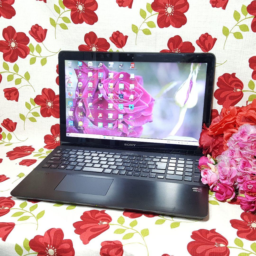 ソニー/バイオ/タッチパネル搭載/3世代i7/新品SSD512G/メモリ8G