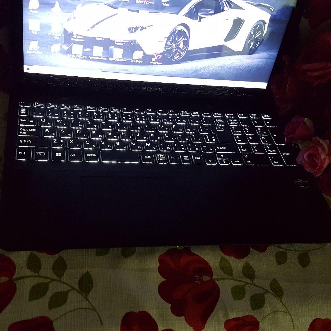 ソニー/バイオ/タッチパネル搭載/3世代i7/新品SSD512G/メモリ8G