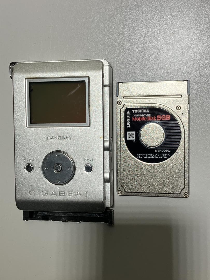 TOSHIBA GIGABEAT MEG50JS オーディオプレイヤー#517