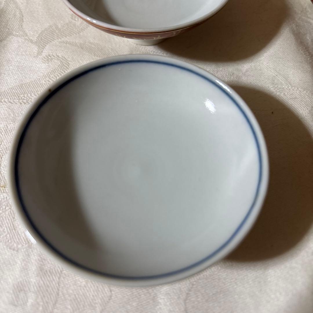 九谷焼　上出長右衛門　上出長右衛門窯　煮物碗　むし碗　蓋付き小鉢　4 個