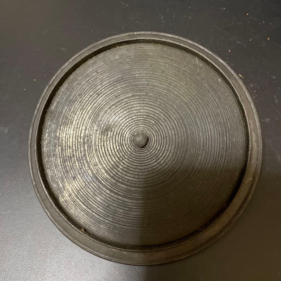 連休SALE！時代物　大きな花形　鉄瓶　m18