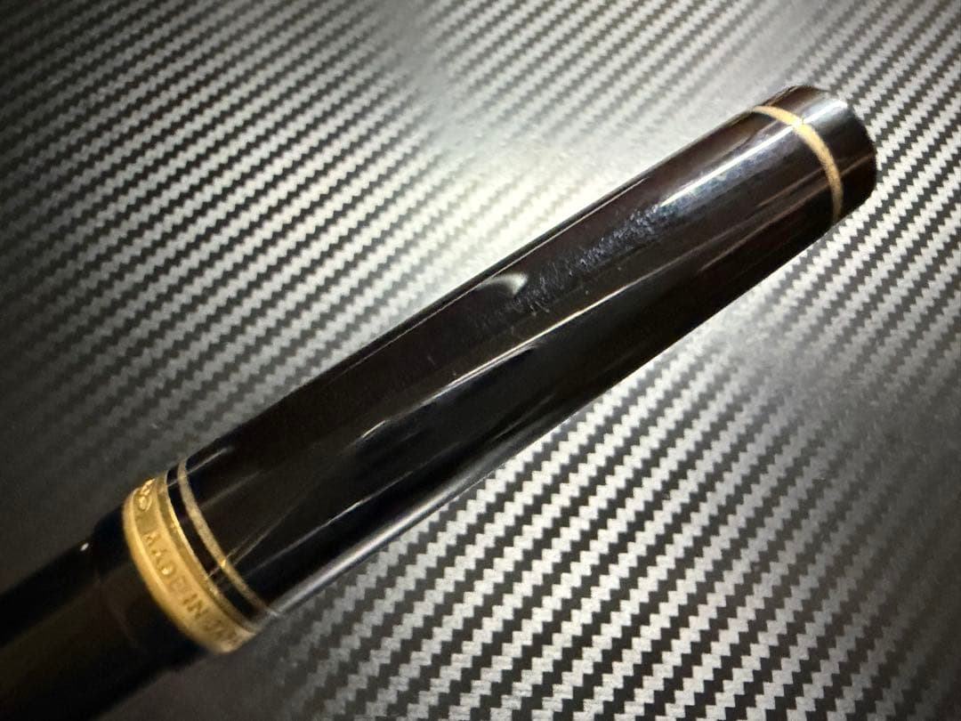 美品 旧型 パイロット カスタム ブラック M 中字 万年筆