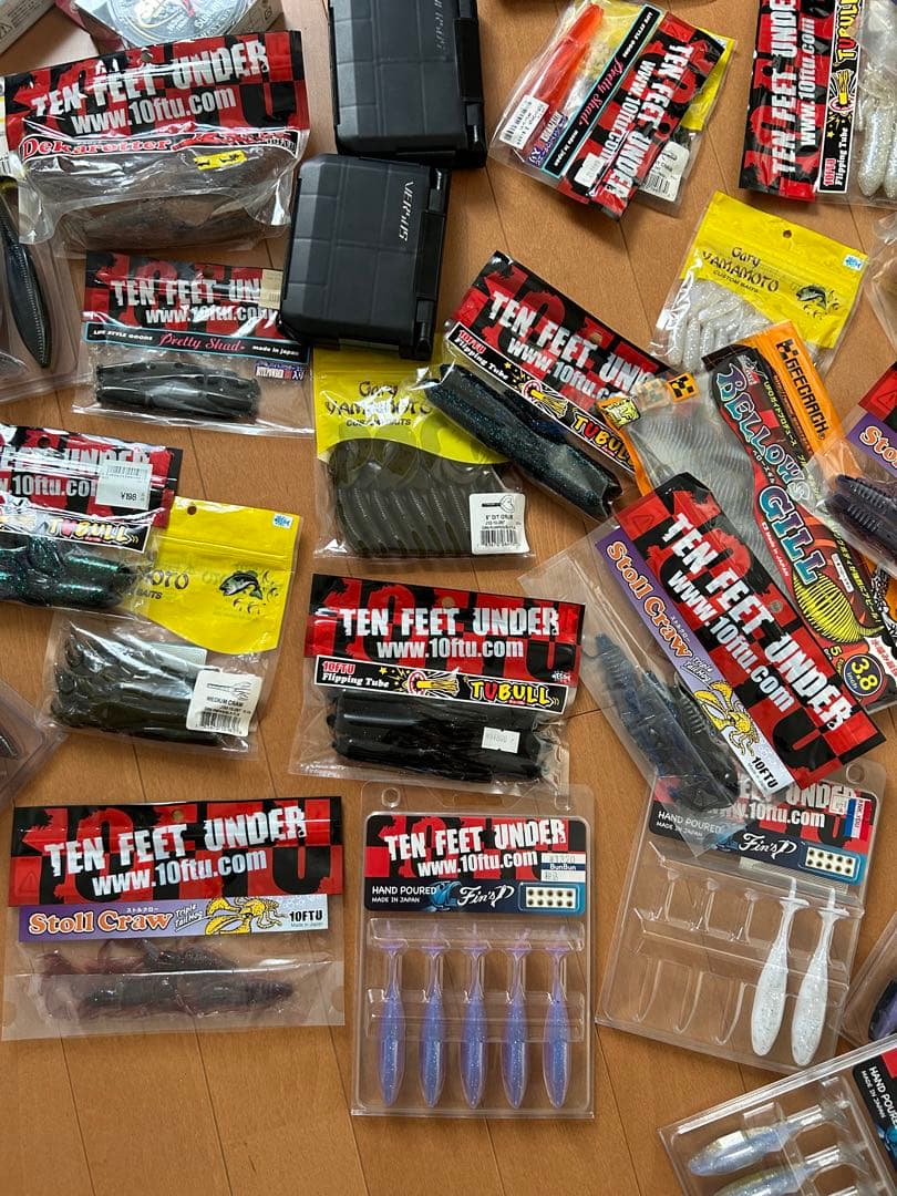 バス釣り引退 10ftu テンフィートアンダー ゲーリー多数