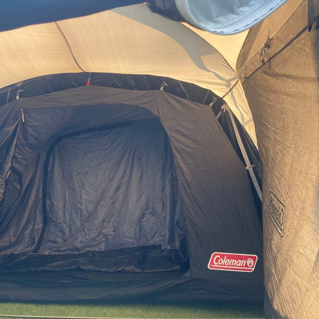 タフスクリーン2ルームハウス+ ダークルーム　コールマン　タープテント