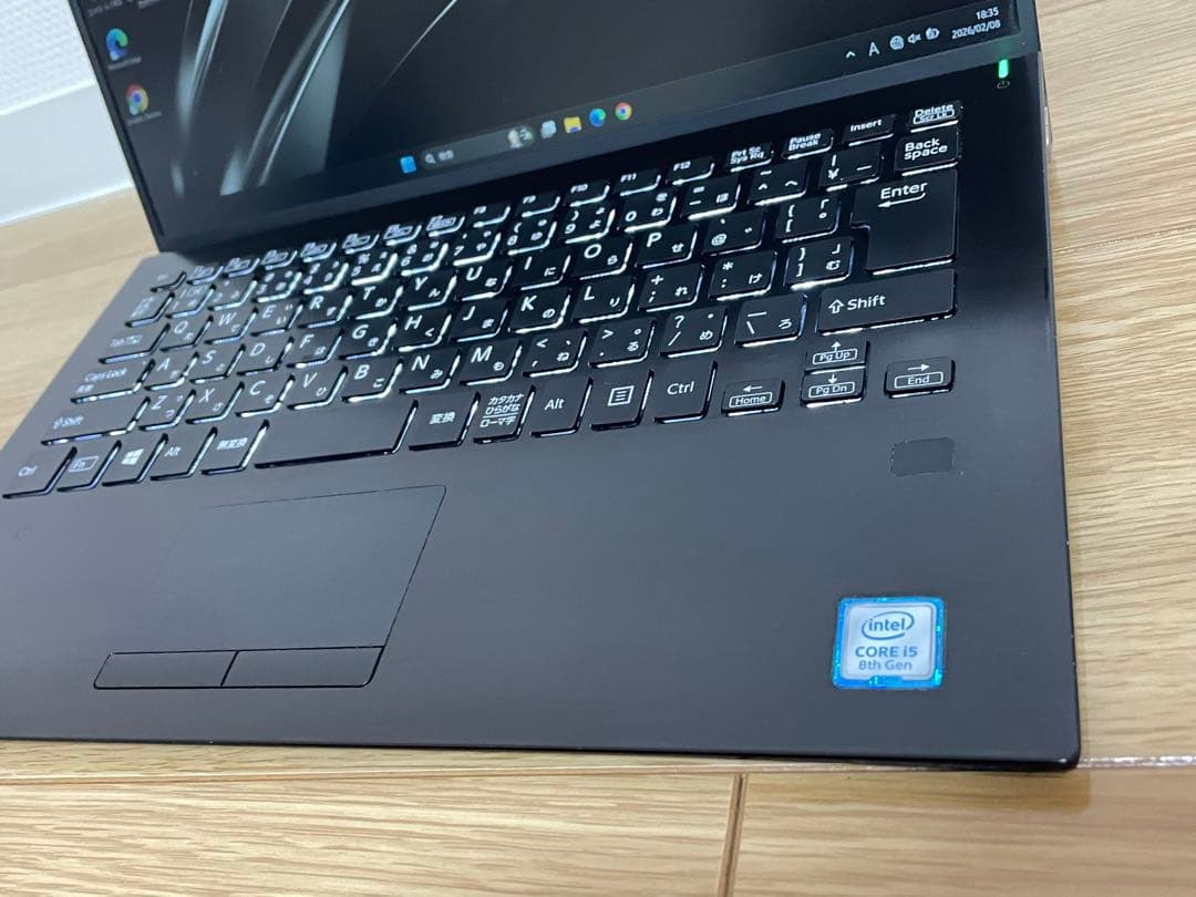 VAIO LTE対応 FHD液晶 Core i5-8265U 8GB SSD