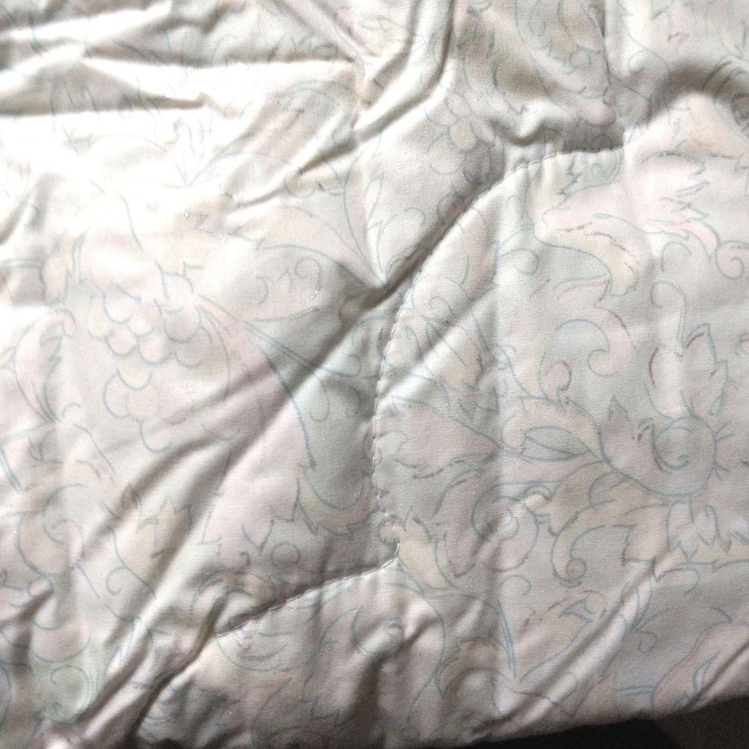 ロフテー　シルクわた肌掛けふとん　真綿布団