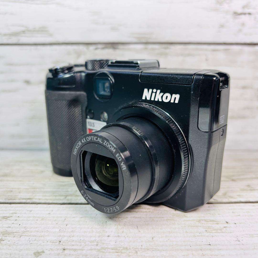 【動作良好】Nikon デジタルカメラCOOLPIX P6000 ブラック