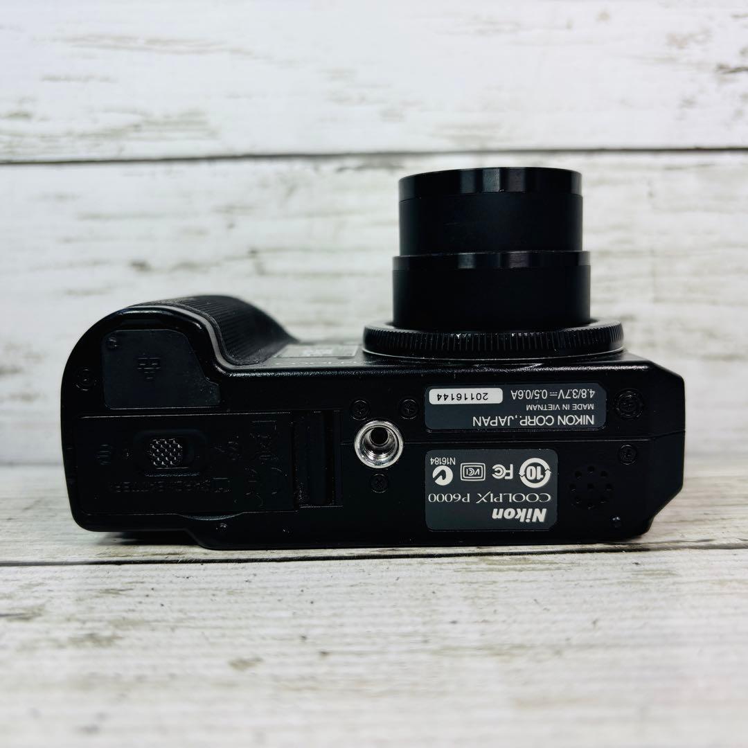 【動作良好】Nikon デジタルカメラCOOLPIX P6000 ブラック