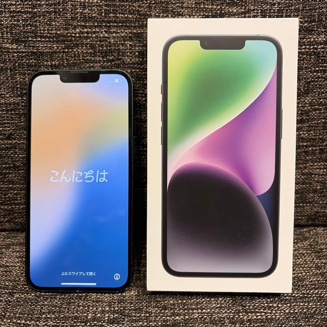 iPhone14本体 256GBカラー:ブラック 箱付き