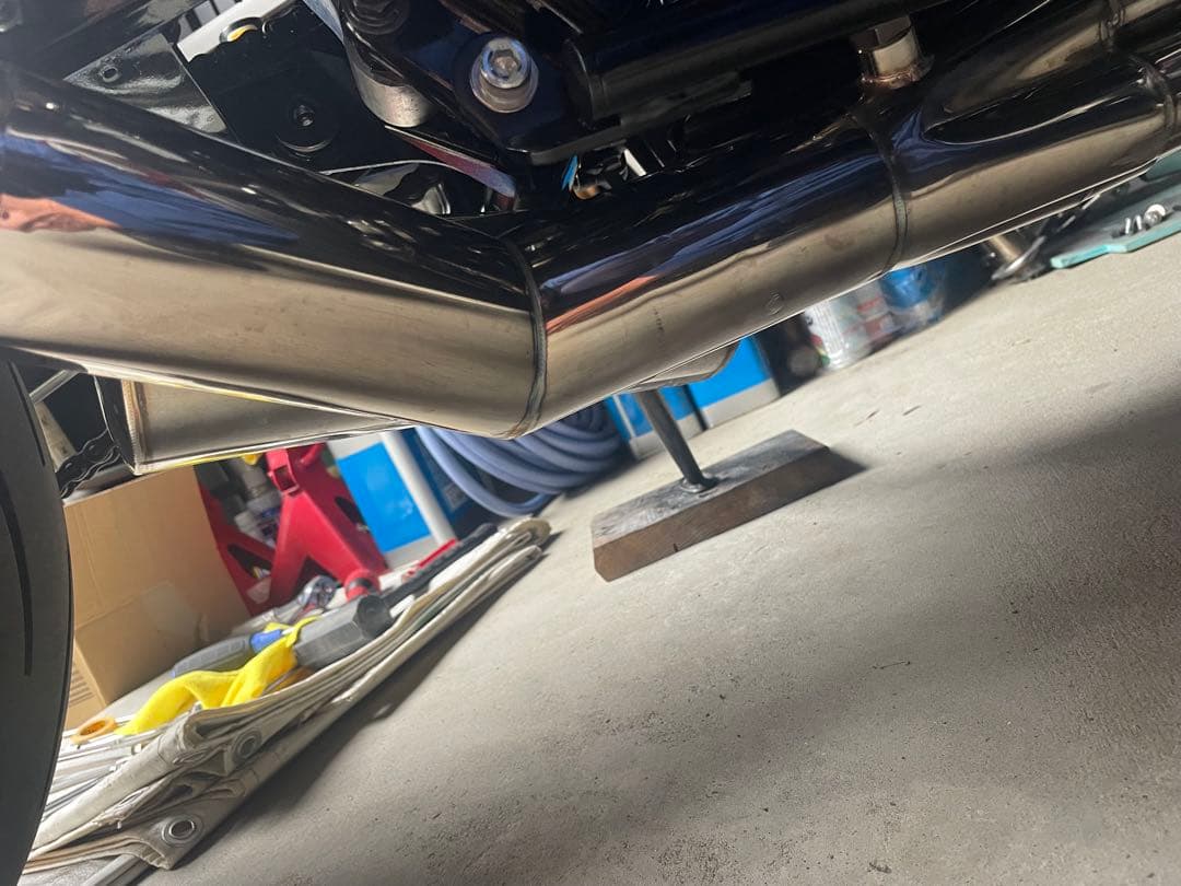 z900rs sp忠男ステンレスショート菅　フルエキ　2BL