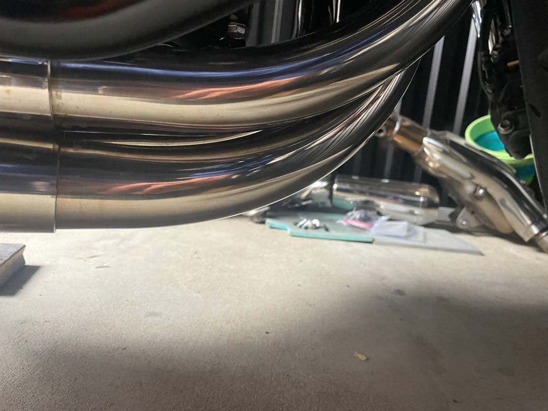 z900rs sp忠男ステンレスショート菅　フルエキ　2BL