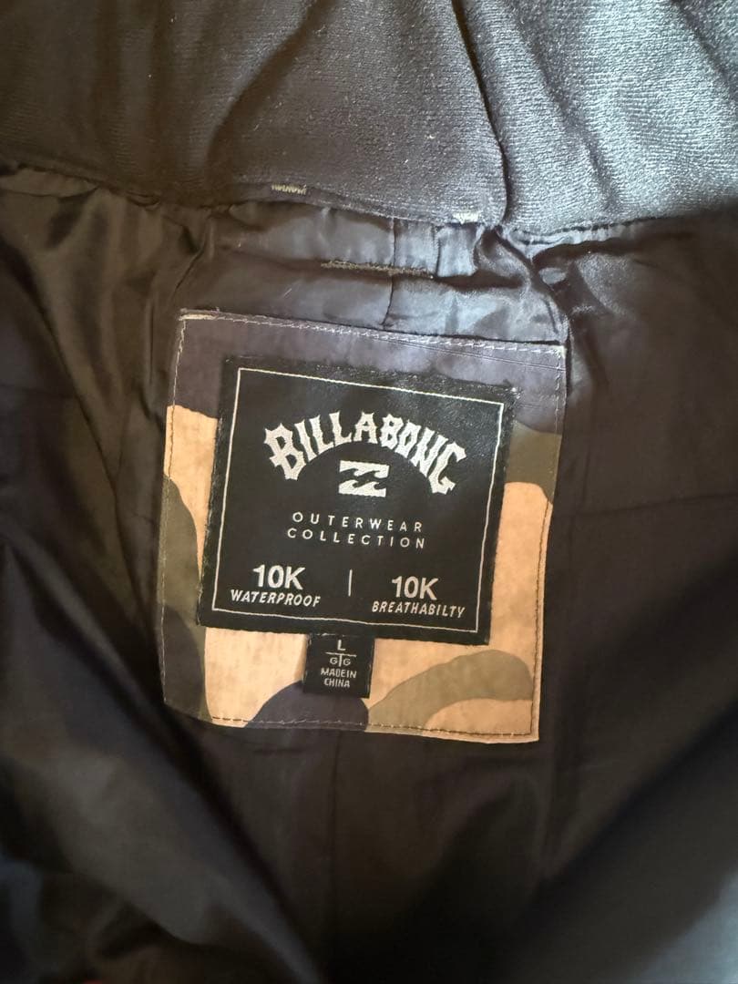 BILLABONG パンツ　迷彩 スノーボードウェア