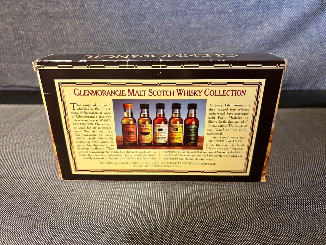 GLENMORANGIE グレンモーレンジ　ミニボトル　5本セット　箱付き未開封