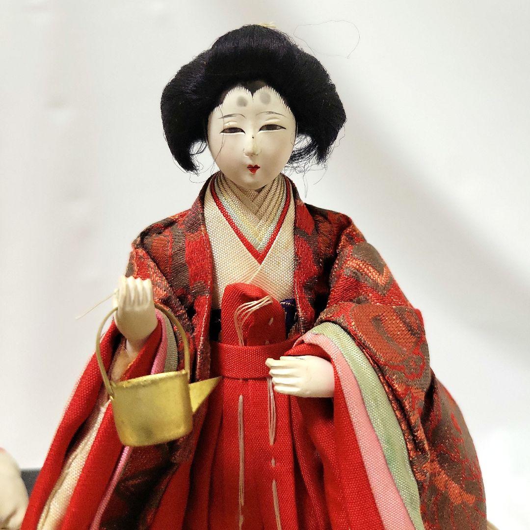 昭和20年代～ 雛人形セット ひな祭りお道具 昭和レトロ アンティーク 市松人形