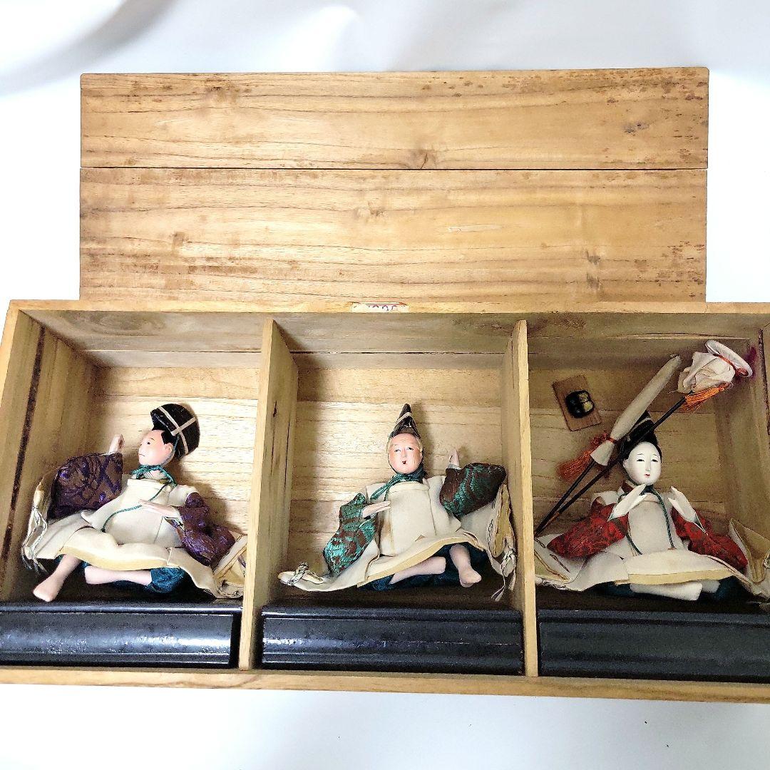 昭和20年代～ 雛人形セット ひな祭りお道具 昭和レトロ アンティーク 市松人形