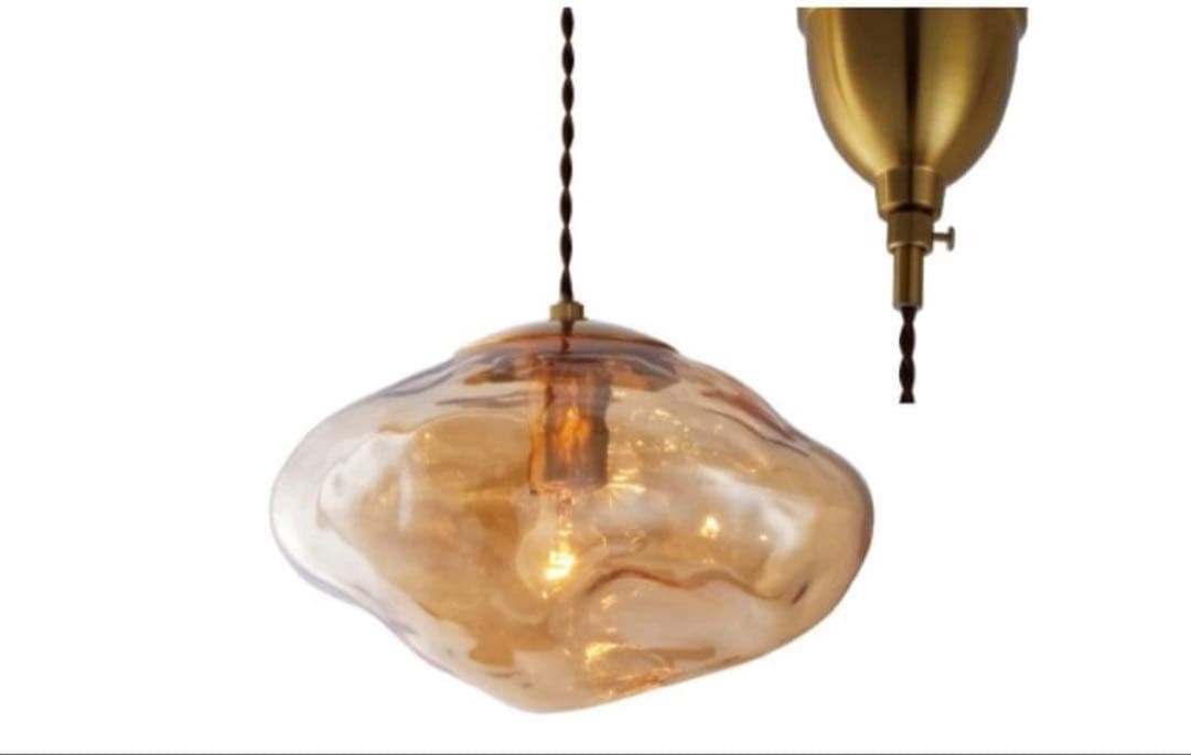 LT-4264-6/Neron ネロン ペンダントライト アンバー　LED電球付