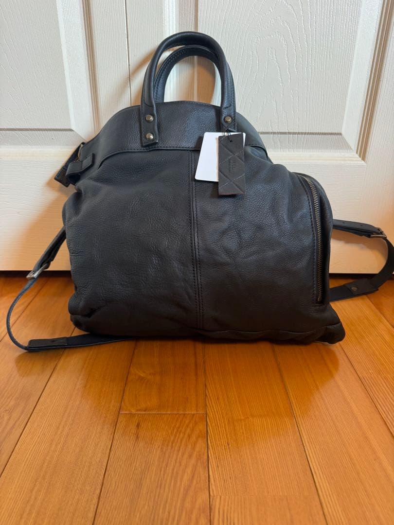 M.U.L エムユーエル ヘルメットバッグ 洗い加工 M