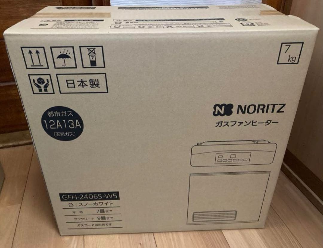 【motherskantoku様】GFH-2406S-W5ガスファンヒーター