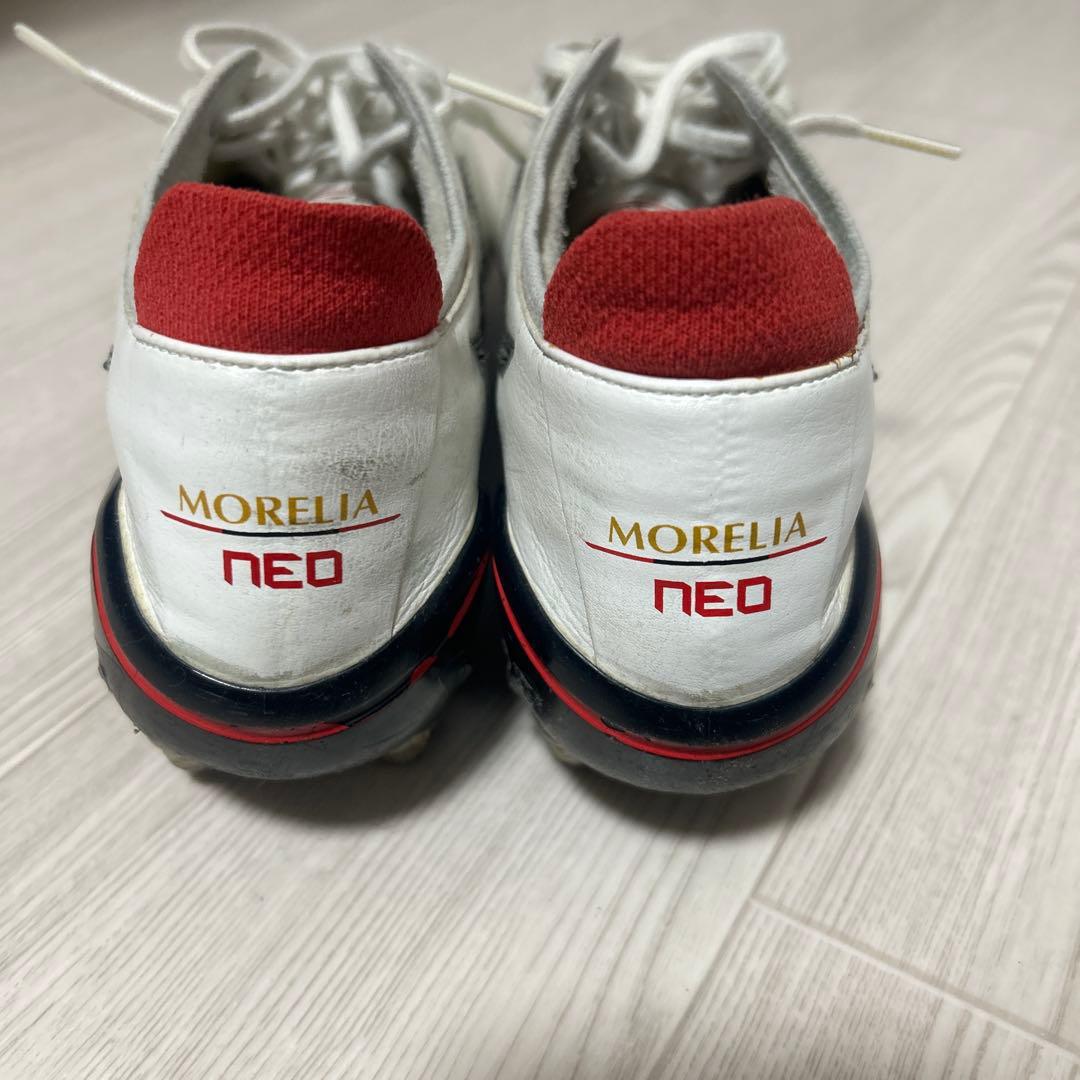 Mizuno モレリアネオスリーSG サッカーシューズ スパイク ホワイト