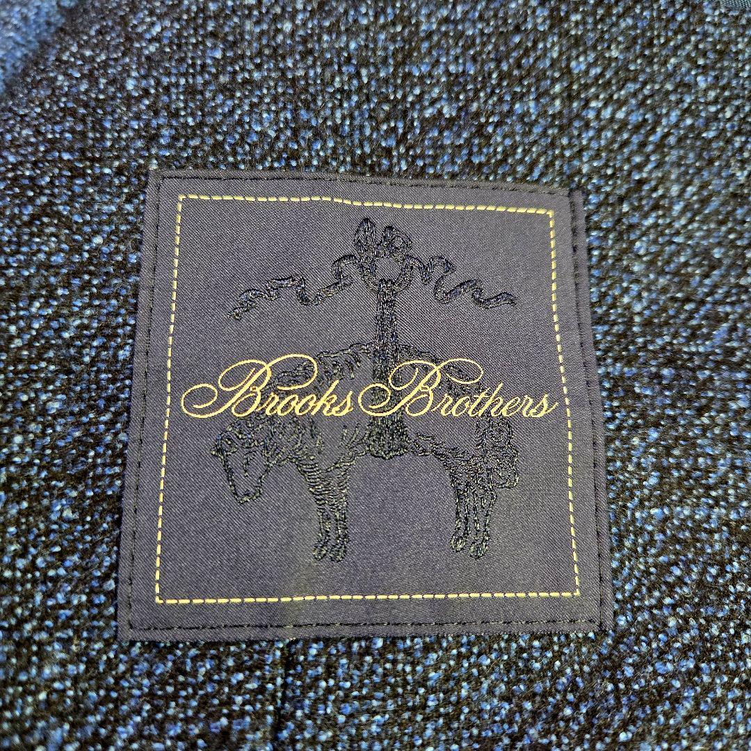 現行 極美品 ブルックスブラザーズ×デルフィノ ウール メランジ ネイビー 54
