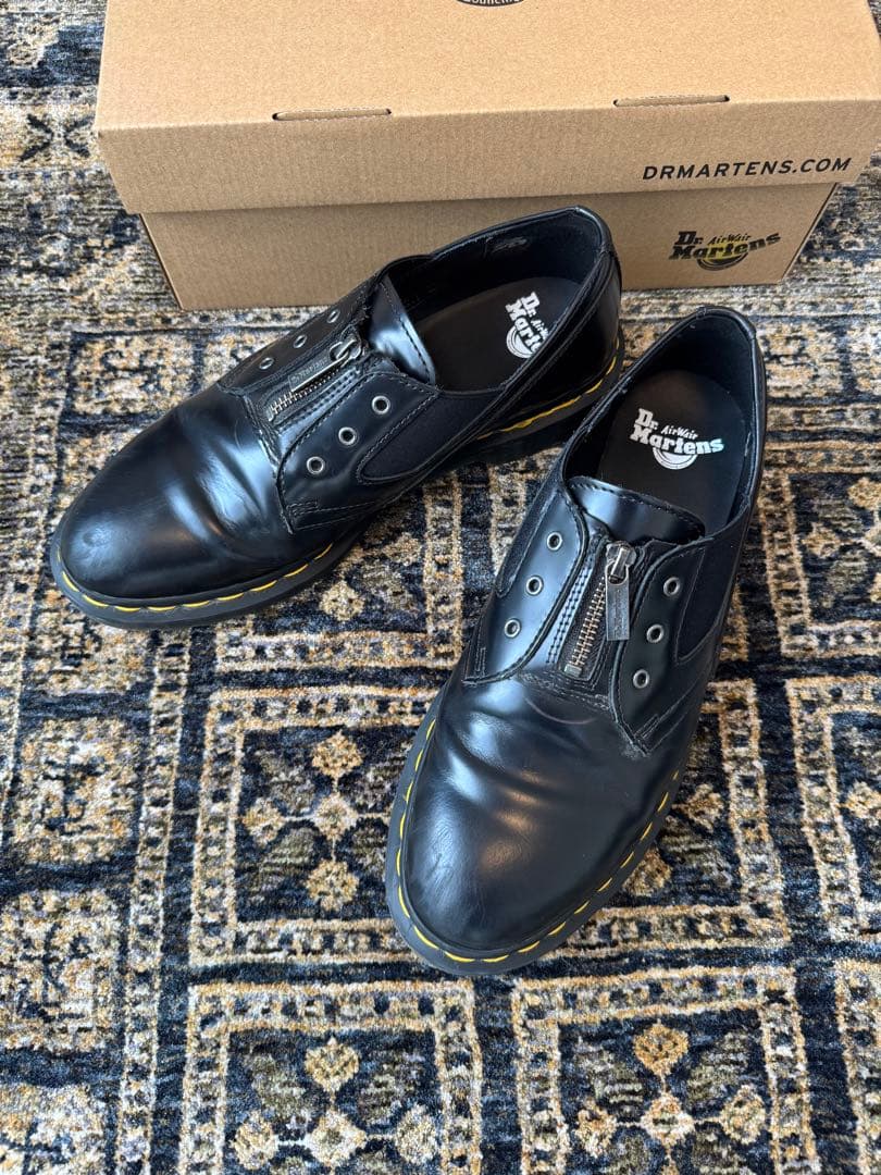 【新品】Dr. Martens 1461 Gusset UK8 黒