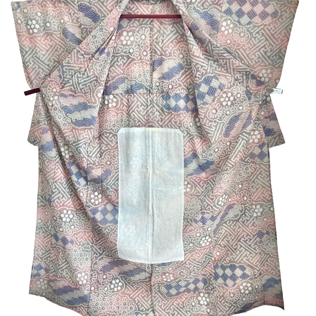 ★ ちぃです★ 古典文様　有松絞り　絞り染め　絞り浴衣　総絞り　NO3