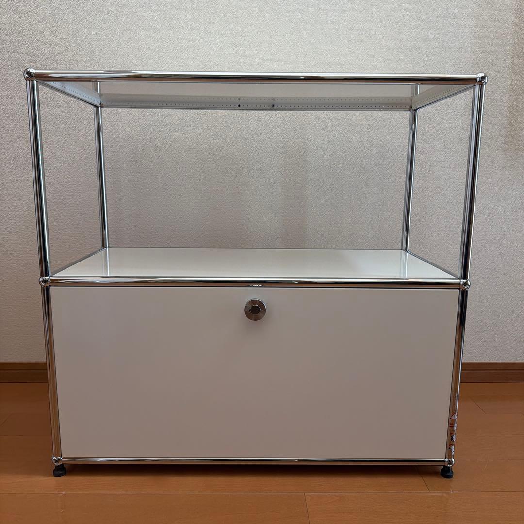 未使用 USM Haller ユーエスエム ハラー キャビネット ピュアホワイト