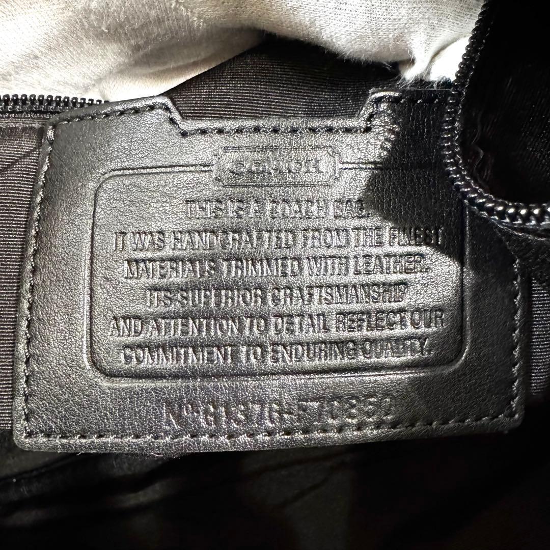 コーチ ビジネスバッグ 2WAY ハンド ショルダー A4収納可 レザー