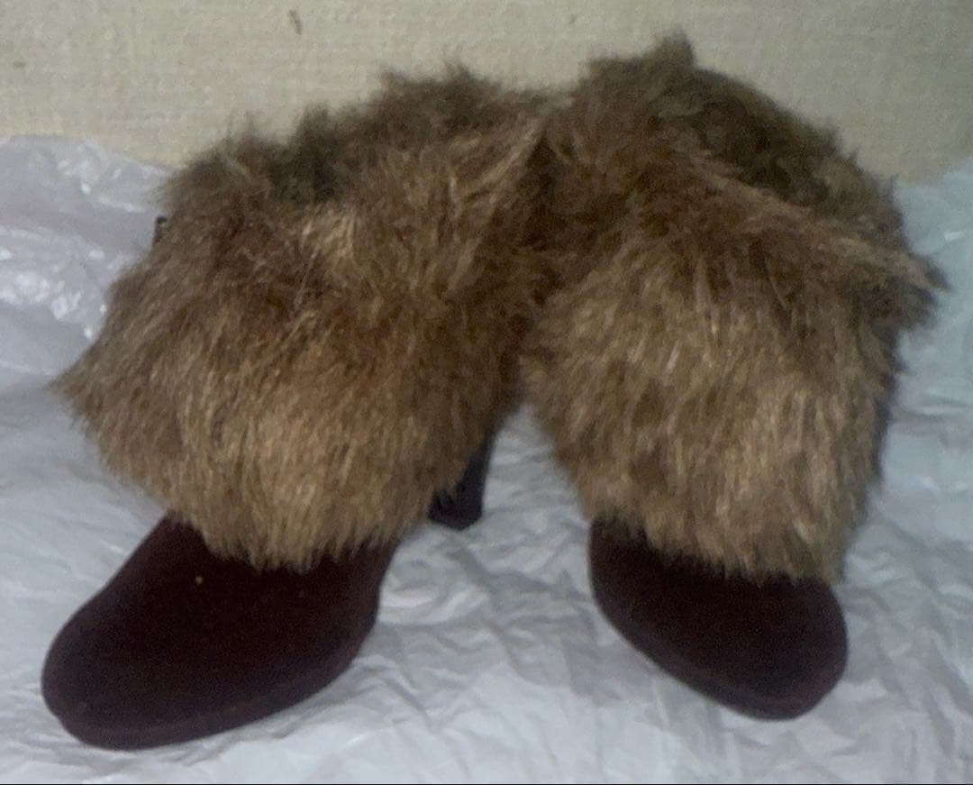 LIZ LISA リズリサ ファー付 ショートブーツ LL24.5cm リボン