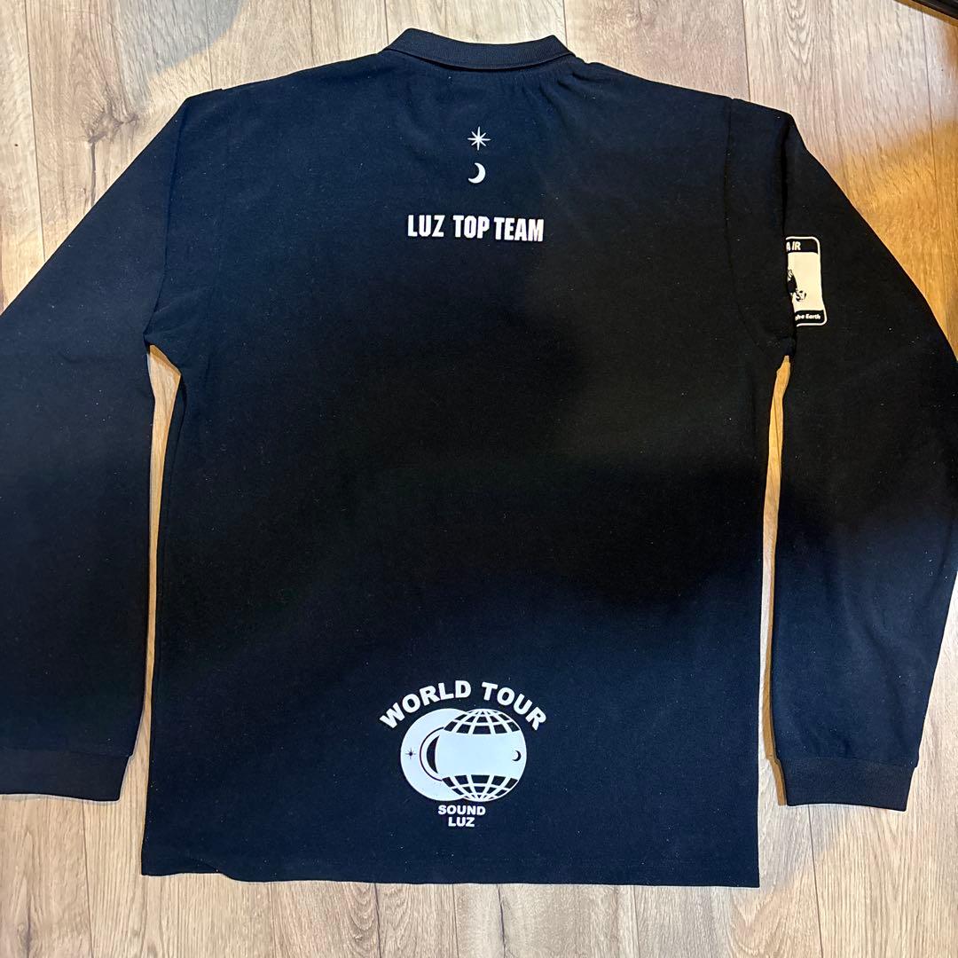 ★希少★ルースイソンブラ 長袖 プラシャツ トップチーム ブラック